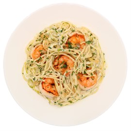 {{photo.Alt || photo.Description || 'Спагетти "Сливочные креветки"'}}